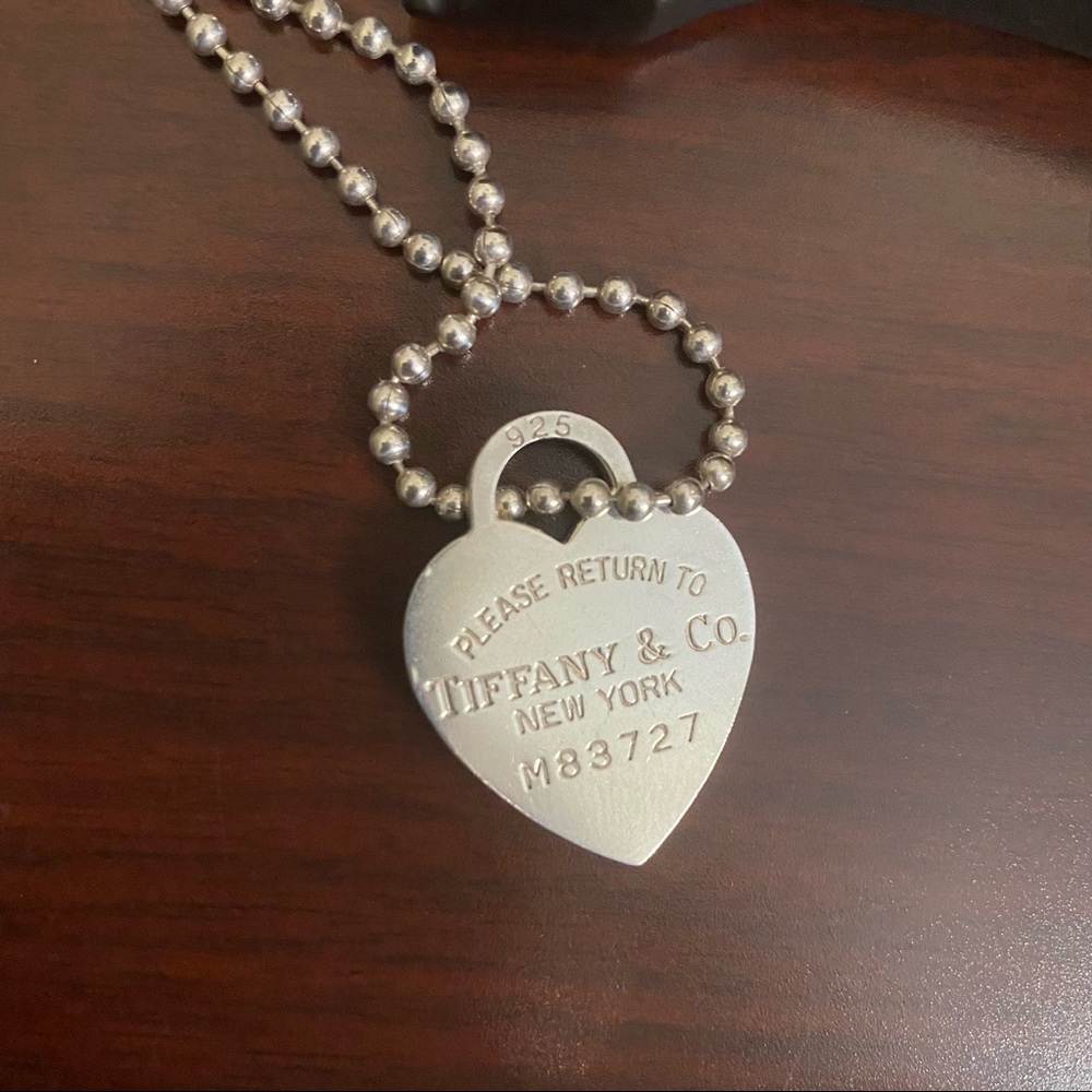 ♥️SOLD♥️ RETURN TO TIFFANY Large ♥️ in sterling silver 925
